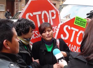 Stop Desahucios - Foto Plataforma de Afectados por la Hipoteca (PAH)