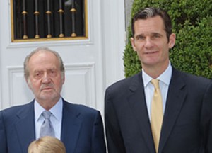 Urdangarin y el Rey (Foto: Casa Real)