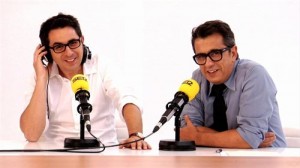 Buenafuente y Berto (Foto: SER)