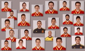 Selección española para la Copa Confederaciones (Foto: Sefutbol.com)