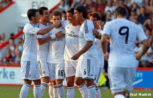 Real Madrid 2013-2014 celebra un gol (Foto: realmadrid.com)