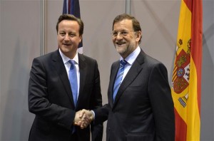 David Cameron y Mariano Rajoy (Foto La Moncloa)