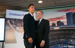 Cristiano Ronaldo renueva (foto Real Madrid)