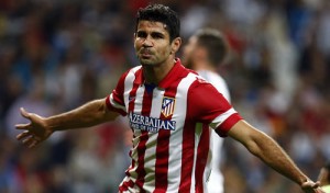 Diego Costa tras marcar (Foto At Madrid)