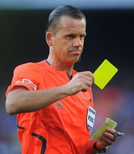 Foto del árbitro César Muñiz Fernández (Foto RFEF)