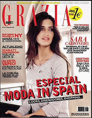 portada Grazia esta semana Sara Carbonero