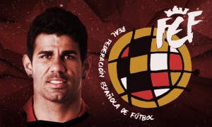 Diego Costa, con la Selección española (Foto Sefutbol)