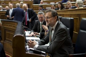 Rajoy en el Congreso (Foto Moncloa)