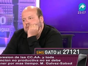 Salvador Sostres (Captura vídeo de Intereconomía TV en Youtube)