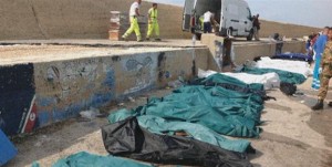 inmigrantes mueren ahogados en Lampedusa