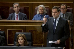 Rajoy, en el Congreso (Foto Moncloa)