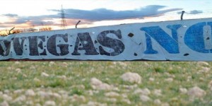 Cartel de Eurovegas No (Foto UGT)