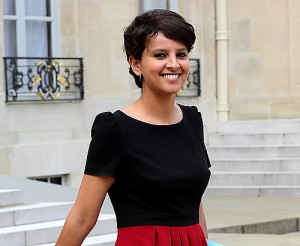 La ministra francesa Vallaud-BelkacemLa ministra francesa Vallaud-Belkacem