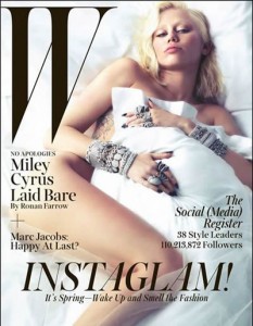 Miley Cyrus desnuda para W Magazine