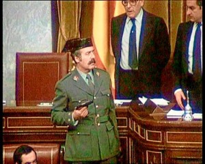 Tejero, en el 23-F