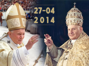 Juan XXIII y Juan Pablo II