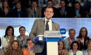 Mariano Rajoy, en un mitin (Foto: PP)