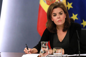 Soraya Sáenz de Santamaría (Foto web La Moncloa)
