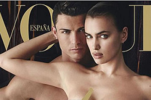 Cristiano Ronaldo e Irina Shayk en 'Vogue'