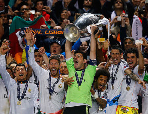 El Real Madrid campeón de la Champions (Foto UEFA)