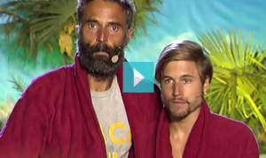 Rafa Lomana y Abraham finalistas Supervivientes 2014 (Foto Telecinco)