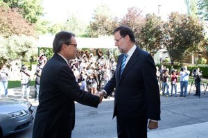 Rajoy y Artur Mas (Foto: Moncloa)
