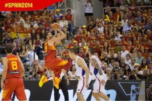 España - Serbia (Foto FEB)
