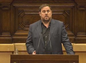 Oriol Junqueras (Foto Parlament de Catalunya)