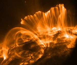 tormenta solar