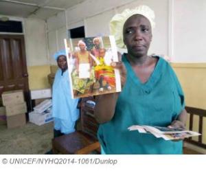 Enfermeras del ébola (Foto Unicef)