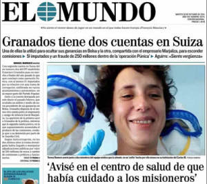 Teresa Romero en El Mundo