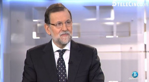 Rajoy en Telecinco