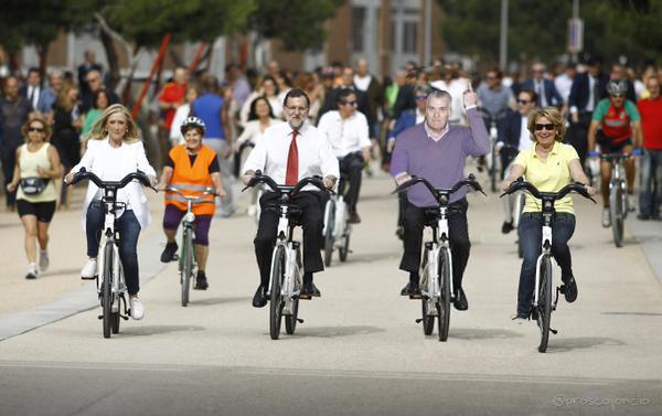 memes rajoy aguirre cifuentes en bici 07