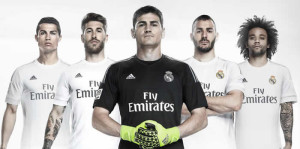 Nueva camiseta del Real Madrid para la temporada 2015/2016