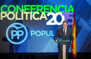 Rajoy en la Conferencia Política del PP (Foto: PP)