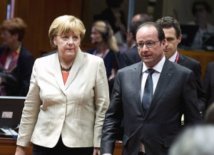 Merkel y Hollande (Foto Portal UE)