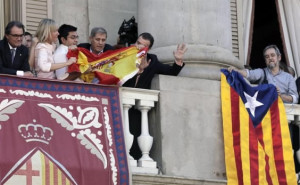 guerra de banderas barcelona