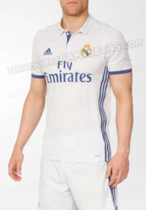 equipacion camiseta real madrid 2016 2017