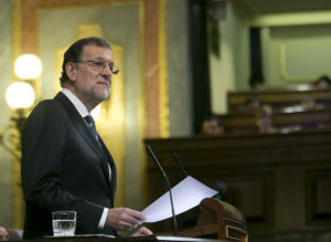 Mariano Rajoy durante su intervención en la Sesión de Investidura (Foto: PP)
