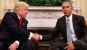Obama y Trump