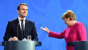 Merkel y Macron