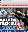 Portada del diario 'Bild'