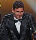 Messi, en la gala del Balón de Oro (Foto: FCBarcelona.es)