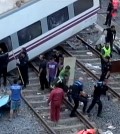 Accidente de tren en Santiago (Captura video Ultimedia)