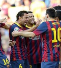 El Barcelona golea (Foto FCB)