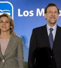 Rajoy y Cospedal (Foto web PP)
