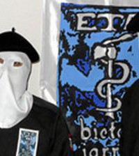Dirigentes de ETA encapuchados (Foto Gara)