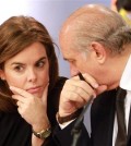 Fernández Díaz y Soraya Saénz de Santamaría (Foto Moncloa)