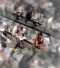 Estudiantes y becas (Foto UGT)
