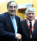 Arturo Fernández, con Juan Rosell (Foto: CEIM)